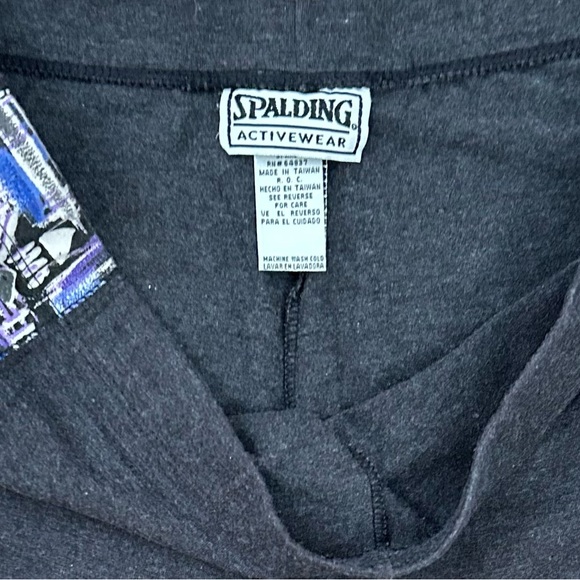 Vintage Spalding Activewear High-Rise Bike Shorts (XL) - Picture 2 of 5